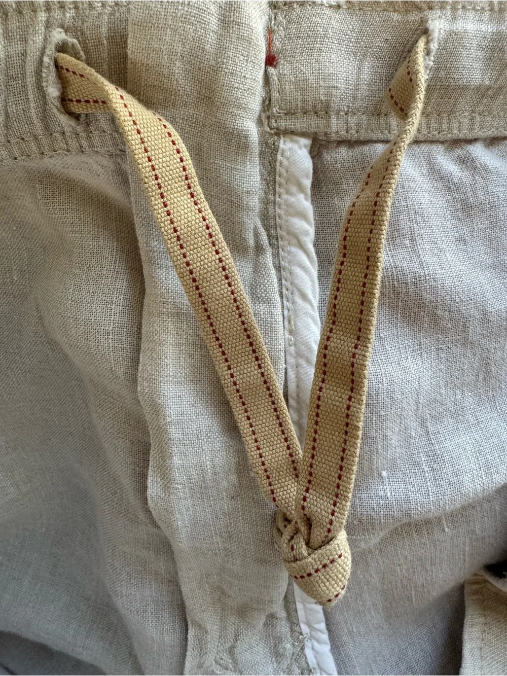 Tommy Bahama Relax Cargo Pants Linen Oatmeal Natural Minimal Beach Coastal